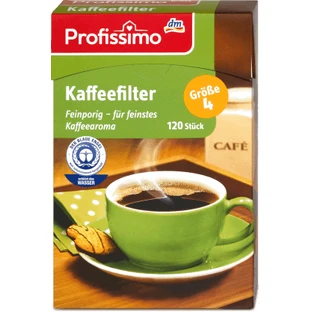 Фильтры для кофе Profissimo, размер 4, 120 шт.