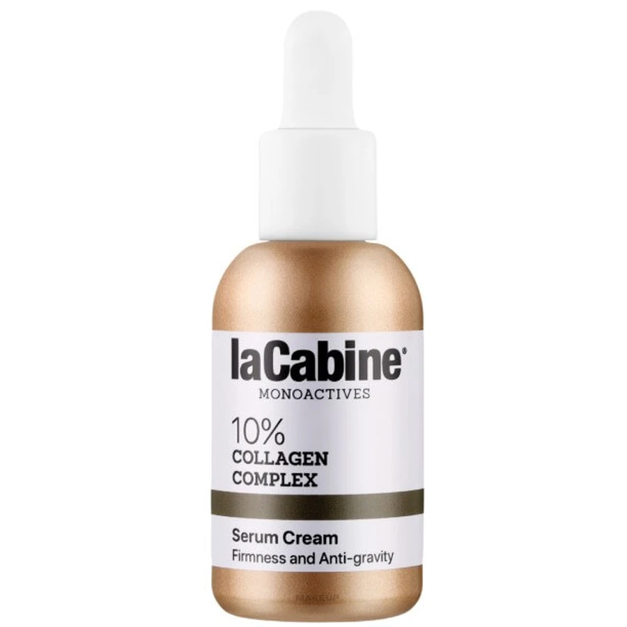 Крем-сироватка для обличчя La Cabine 10% Collagen Complex 2 in 1 Serum Cream, зволоження та пружність зрілої шкіри, 30 мл: ціни та характеристики