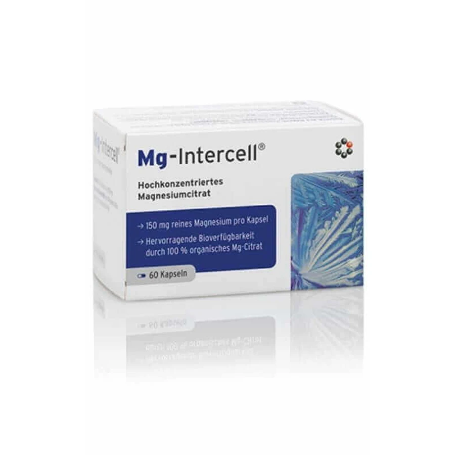 Mg 60 капсул Intercell цитрат магнію: ціни та характеристики