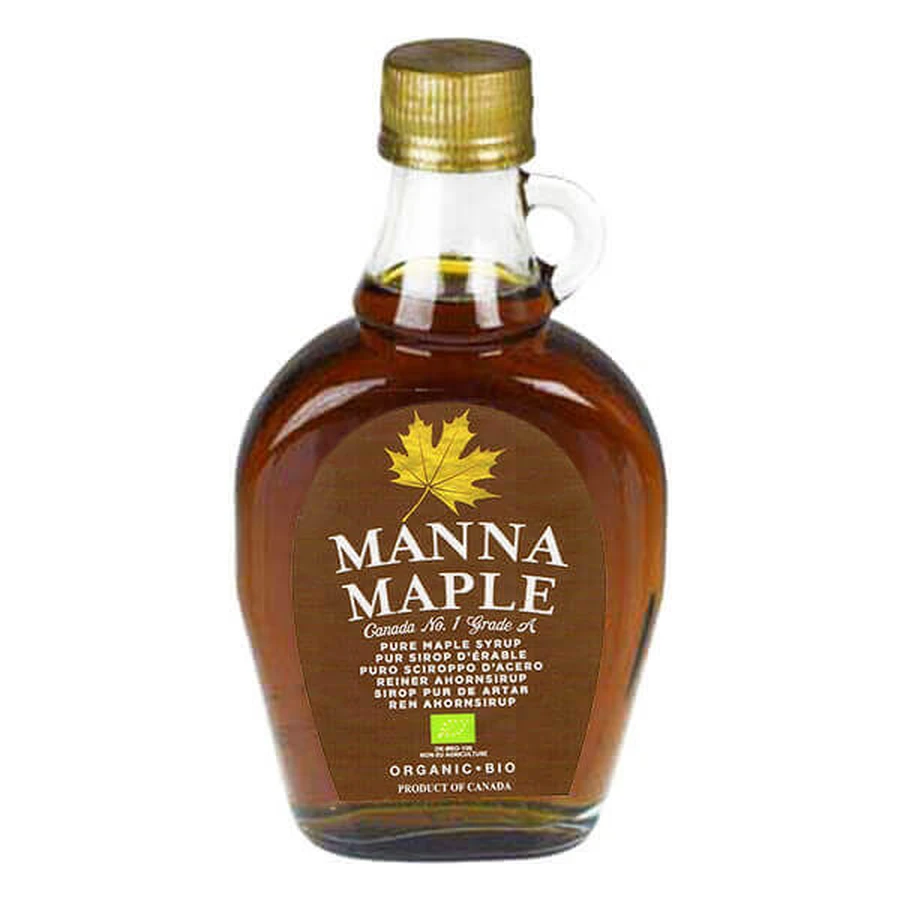 Органічний чистий кленовий сироп, 250 г, Manna Maple: ціни та характеристики