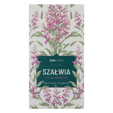 SEMA Herba Szawia Fix, 1,5 г x 30 пакетиков: цены и характеристики