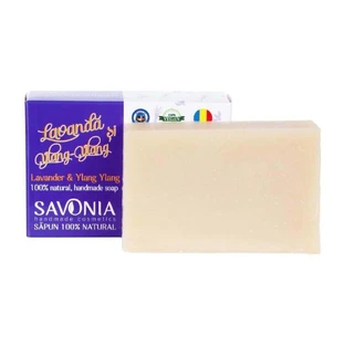 Мыло с лавандой и иланг-илангом, 90 г, Savonia