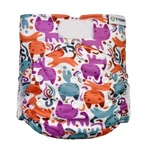 T-Tomi Pants Diaper AIO - Пеленальний комплект на липучках, маки, 3-15 кг: ціни та характеристики