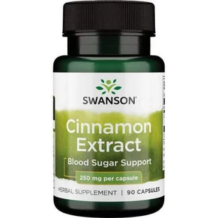 Екстракт кориці, 250 мг, 90 капсул, Swanson Health USA