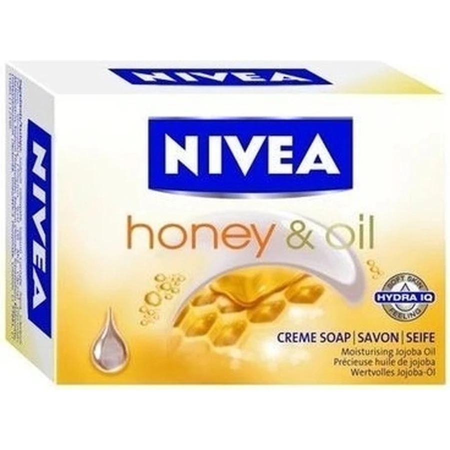 NIVEA Твердое мыло Мед и масло 100 г 1×100 г, твердое мыло: цены и характеристики