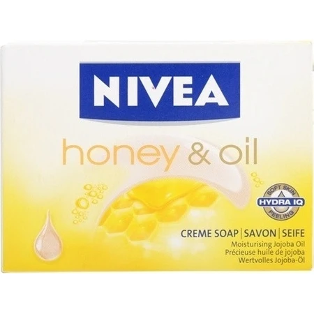 NIVEA Твердое мыло Мед и масло 100 г 1×100 г, твердое мыло: цены и характеристики