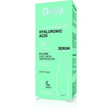 Сироватка проти зморшок для обличчя, шиї та декольте Hyaluron Acid Filling, 30 мл, Delia Cosmetics