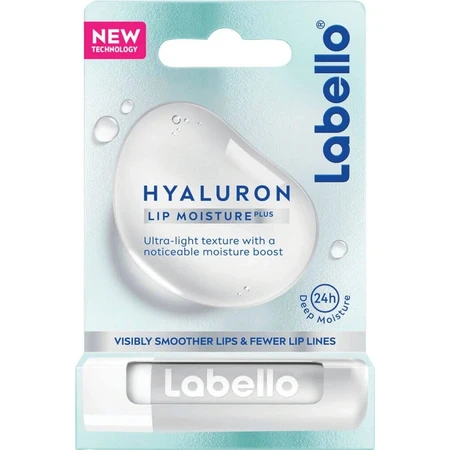 Labello Hyaluron Lip Moisture Plus 1×5,2 г, бальзам для губ: ціни та характеристики