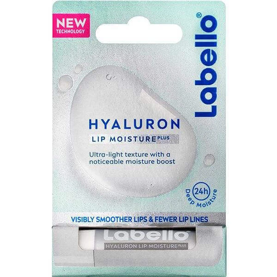 Labello Hyaluron Lip Moisture Plus 1×5,2 г, бальзам для губ: ціни та характеристики