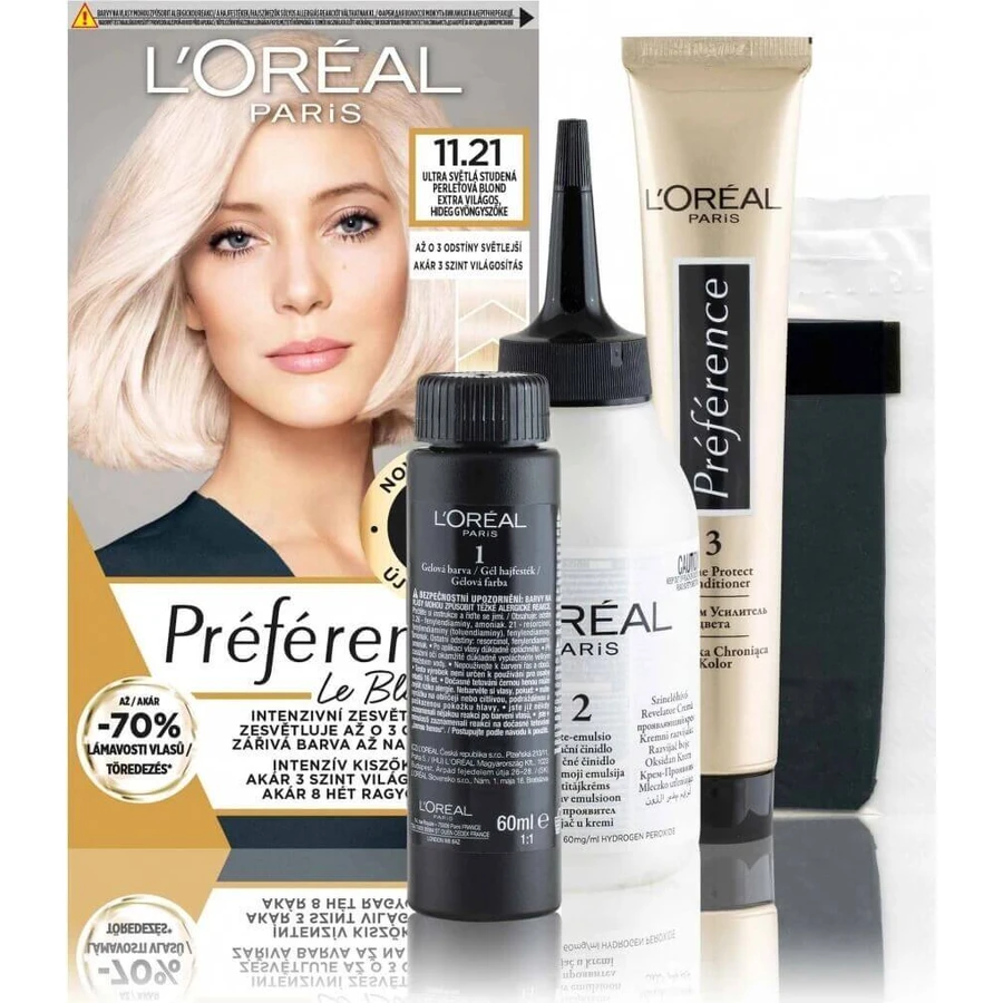 L'Oréal Paris Preférencia Le Blonding Ultra light cool pearl blonde 1×180 мл цвет: цены и характеристики