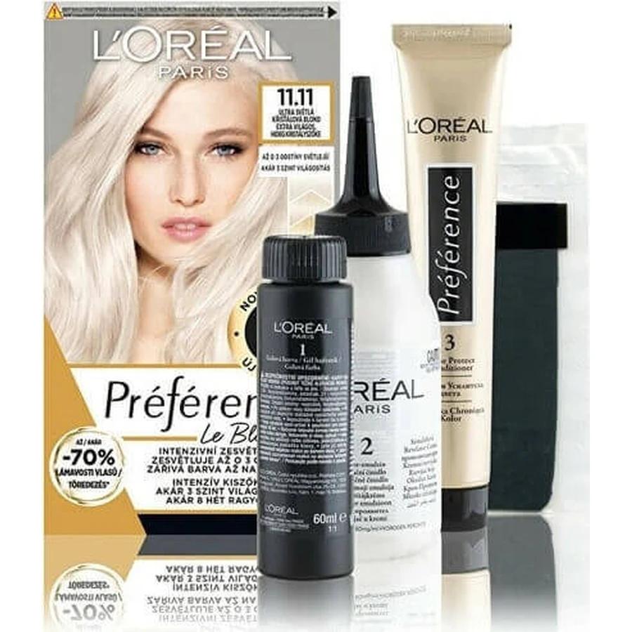 L'Oréal Paris Preférencia Le Blonding Ultra light cool pearl blonde 1×180 мл цвет: цены и характеристики
