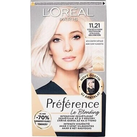 L'Oréal Paris Preférencia Le Blonding Ultra light cool pearl blonde 1×180 мл цвет: цены и характеристики