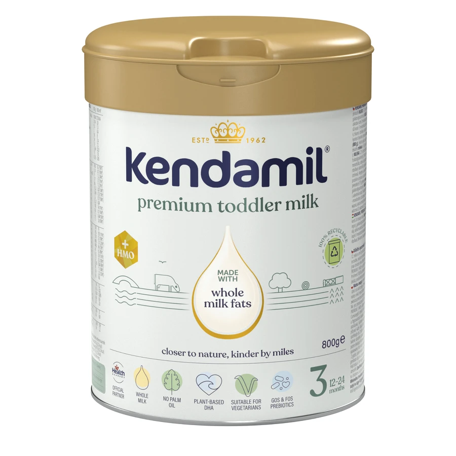 Сухая молочная смесь Kendamil Premium 3 HMO+ для детей после 12 месяцев, 800 г: цены и характеристики
