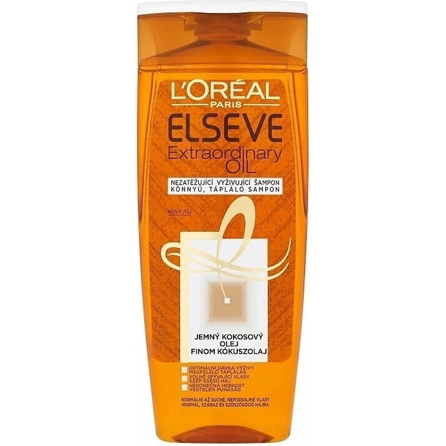 L'Oréal Paris Elseve Екстраординарний кокосовий шампунь з олією кокоса, 250 мл 1×250 мл: ціни та характеристики