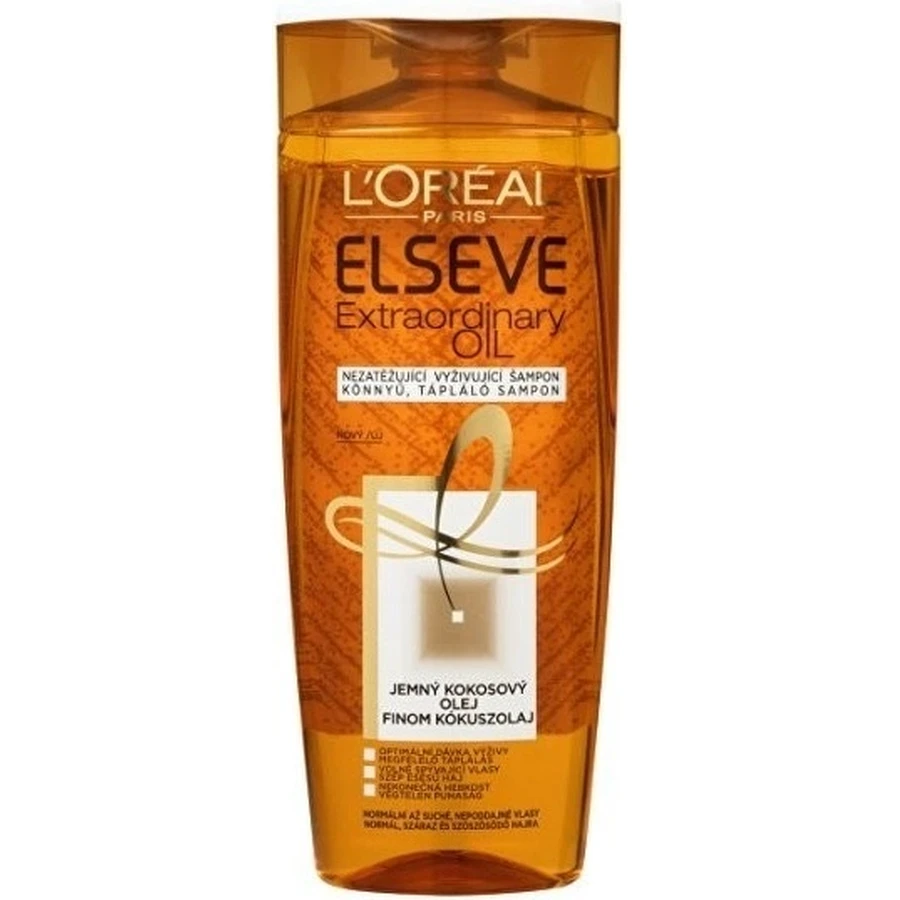 L'Oréal Paris Elseve Екстраординарний кокосовий шампунь з олією кокоса, 250 мл 1×250 мл: ціни та характеристики