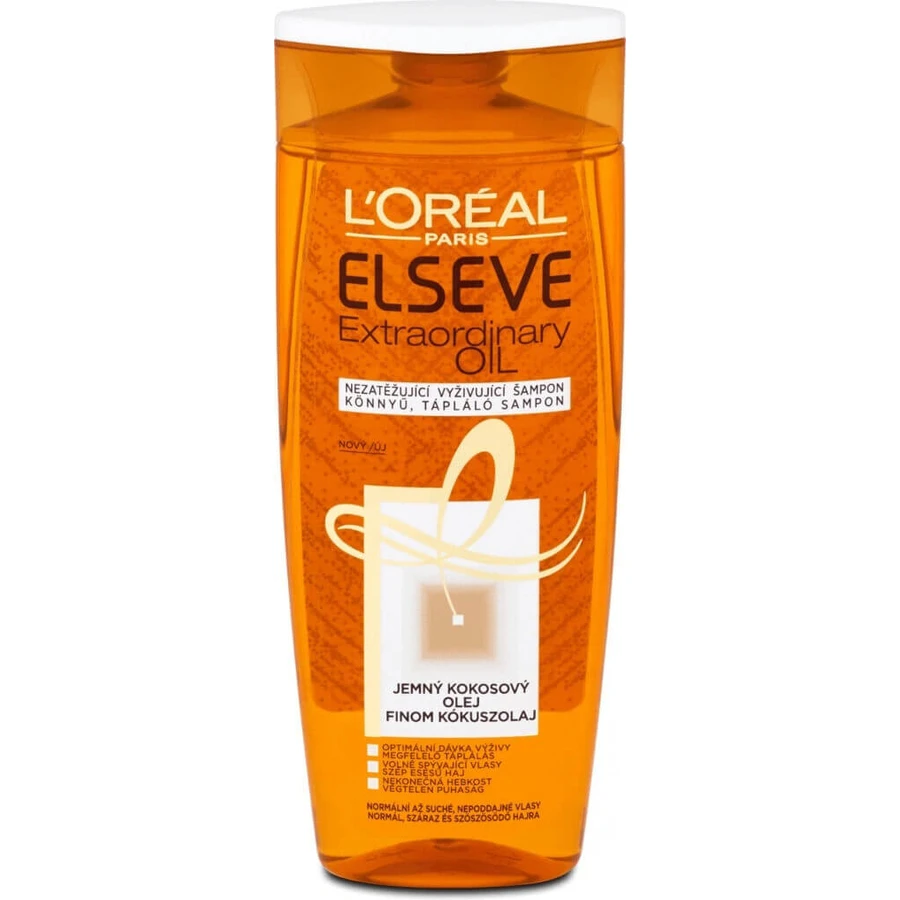 L'Oréal Paris Elseve Екстраординарний кокосовий шампунь з олією кокоса, 250 мл 1×250 мл: ціни та характеристики