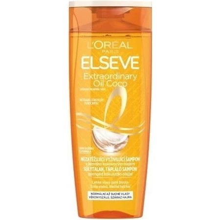 L'Oréal Paris Elseve Екстраординарний кокосовий шампунь з олією кокоса, 250 мл 1×250 мл: ціни та характеристики
