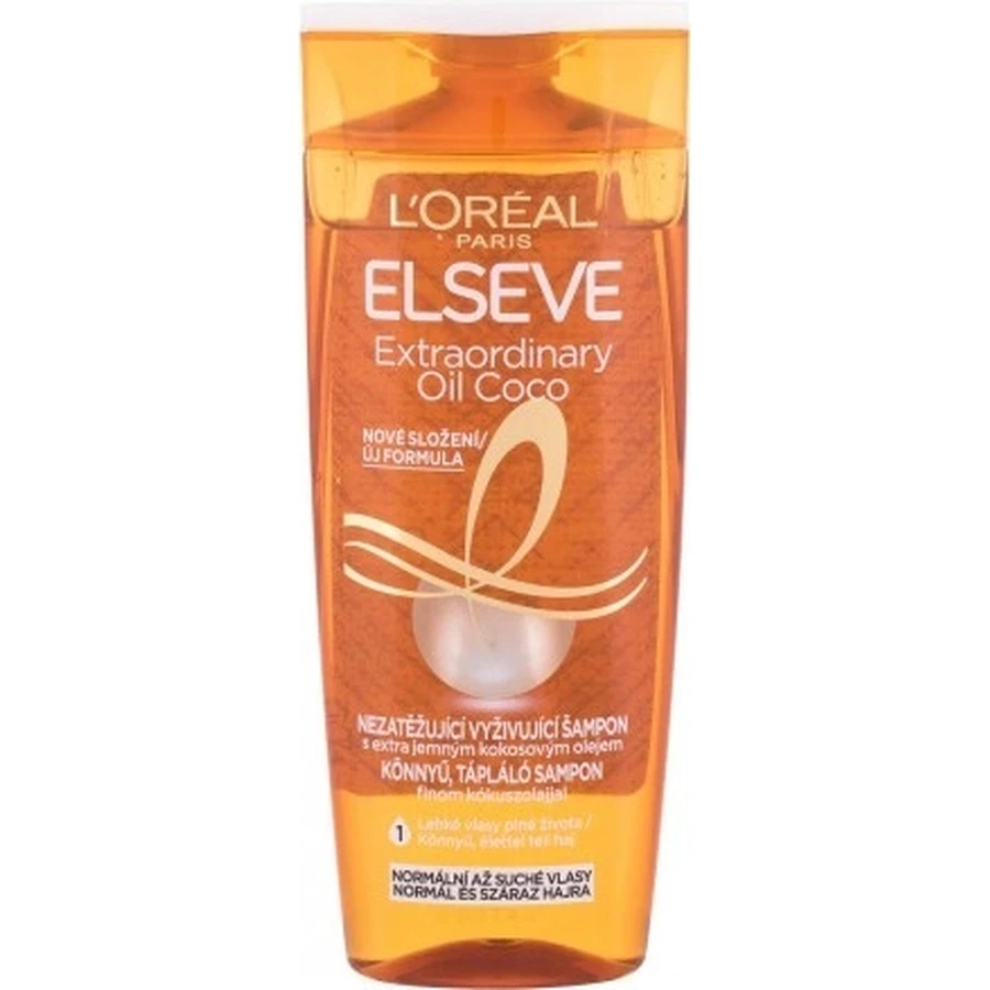 L'Oréal Paris Elseve Екстраординарний кокосовий шампунь з олією кокоса, 250 мл 1×250 мл: ціни та характеристики