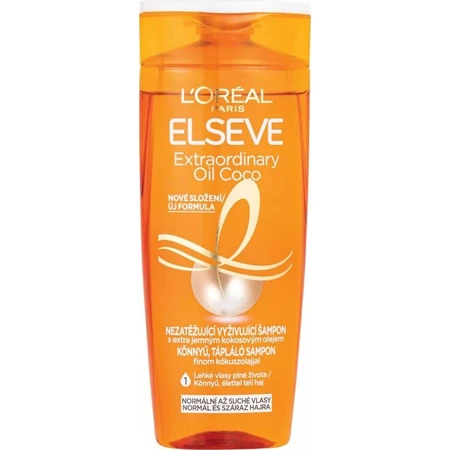 L'Oréal Paris Elseve Екстраординарний кокосовий шампунь з олією кокоса, 250 мл 1×250 мл: ціни та характеристики