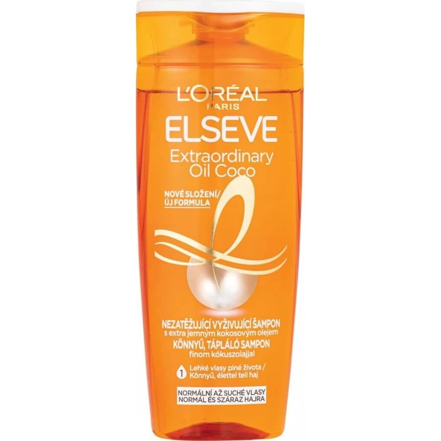 L'Oréal Paris Elseve Екстраординарний кокосовий шампунь з олією кокоса, 250 мл 1×250 мл: ціни та характеристики