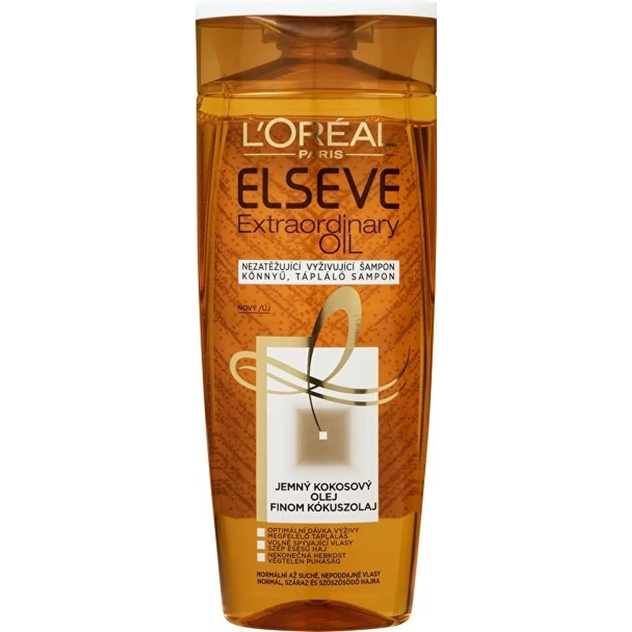 L'Oréal Paris Elseve Екстраординарний кокосовий шампунь з олією кокоса, 250 мл 1×250 мл: ціни та характеристики