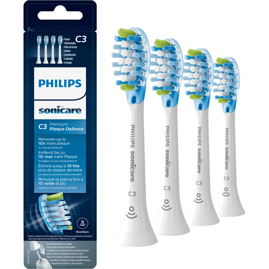 Philips Sonicare Premium Plaque Defence HX9044/17 Змінні насадки 4 шт.: ціни та характеристики