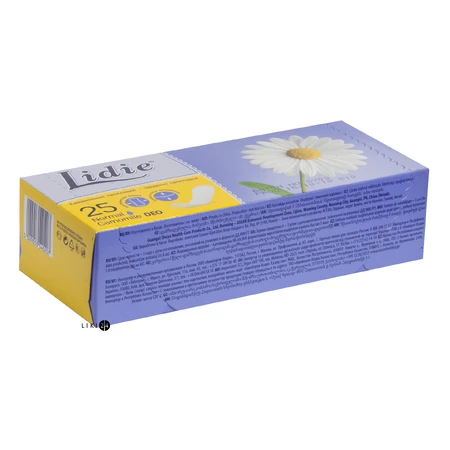 Прокладки щоденні Lidie slip Deo №25: ціни та характеристики