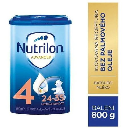 Nutrilon 4 Advanced молочная смесь для малышей 800 г: цены и характеристики