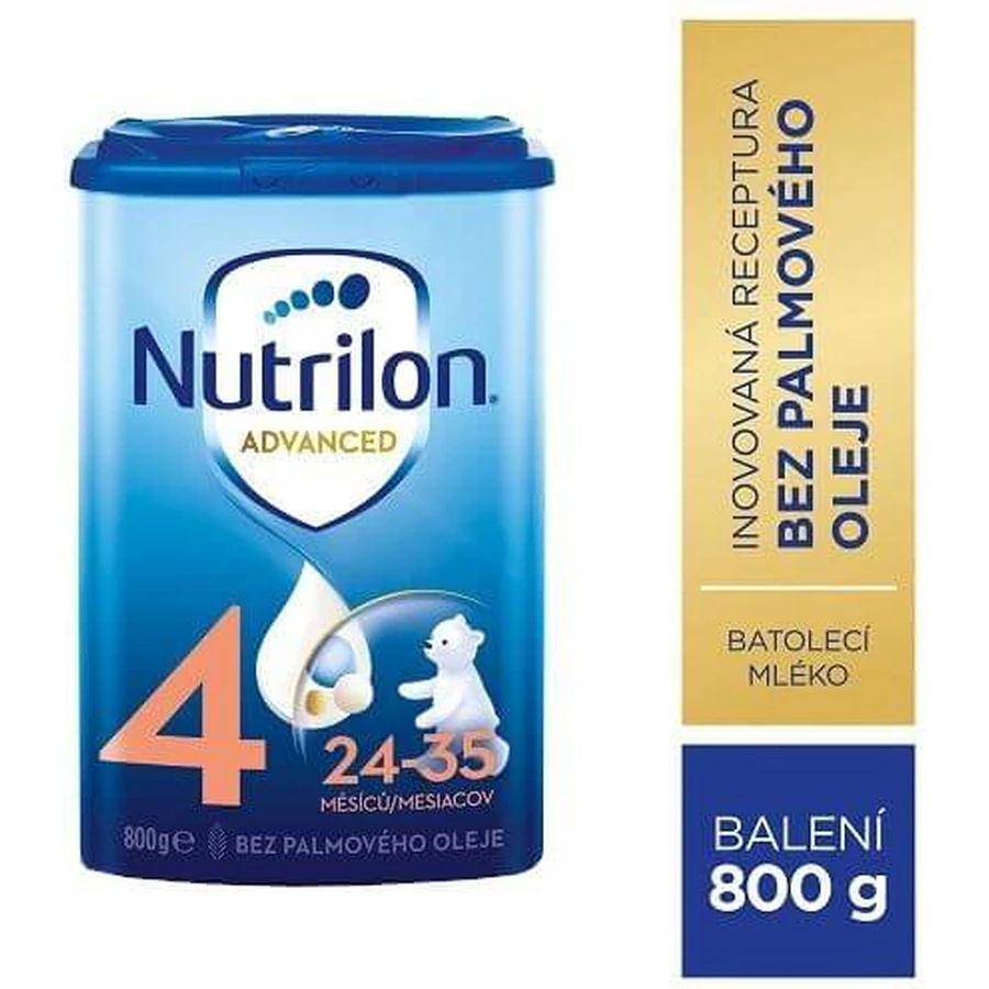Nutrilon 4 Advanced молочная смесь для малышей 800 г: цены и характеристики
