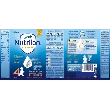 Nutrilon 4 Advanced молочная смесь для малышей 800 г: цены и характеристики