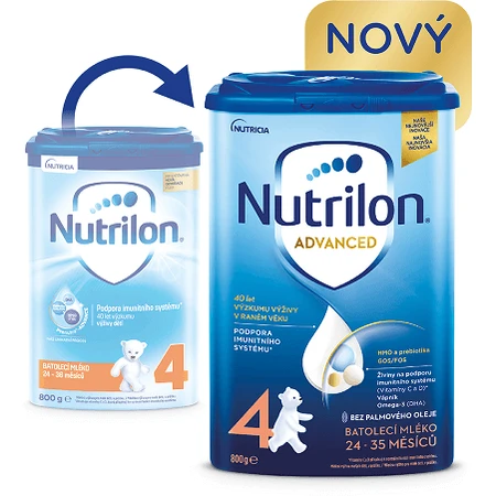 Nutrilon 4 Advanced молочная смесь для малышей 800 г: цены и характеристики