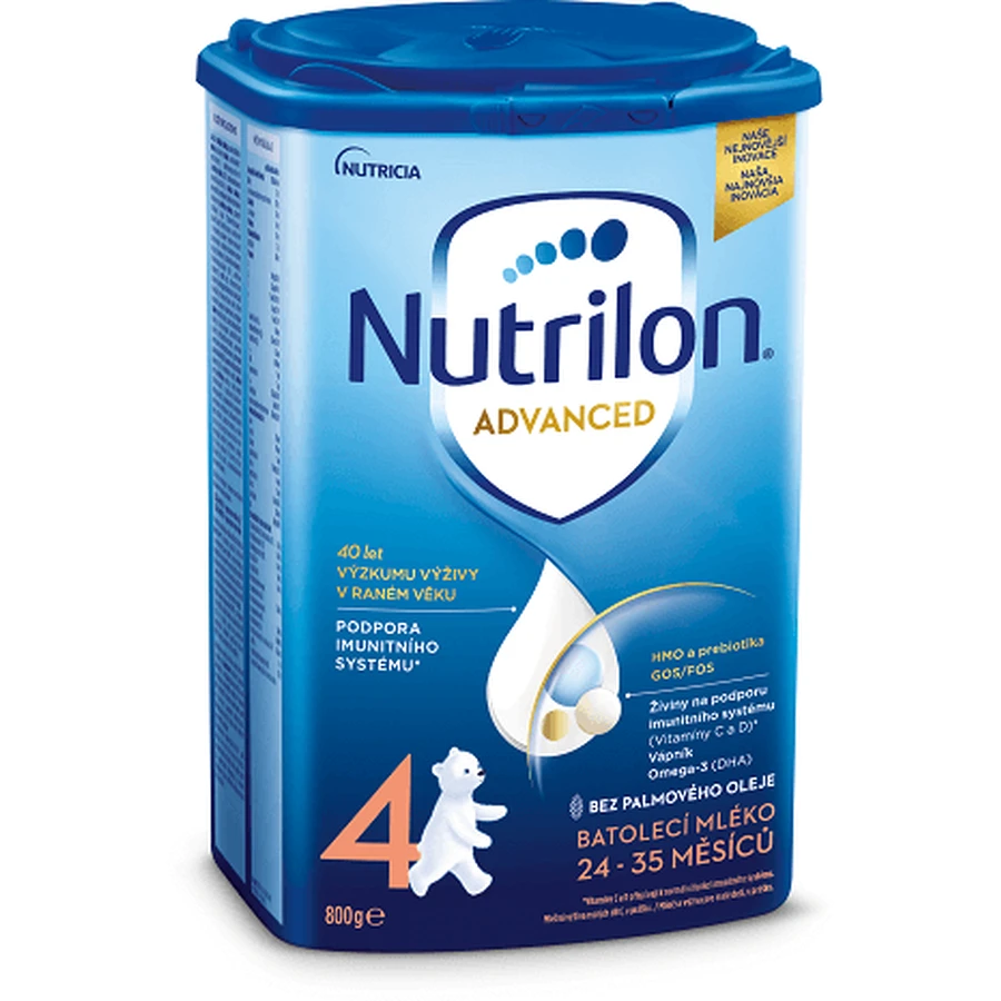 Nutrilon 4 Advanced молочная смесь для малышей 800 г: цены и характеристики