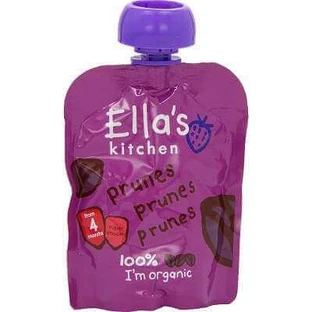 Натуральное органическое сливовое пюре, 70 г, Ella's Kitchen