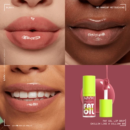 NYX Professional Makeup Fat Oil Lip Drip Lip Oil 09 Chilin Like A Villain: цены и характеристики