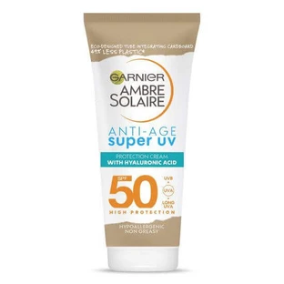 Солнцезащитный крем для лица Ambre Solaire против морщин SPF 50, 50 мл, Garnier
