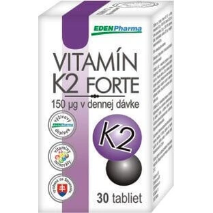 Edenpharma VITAMIN K2 Forte 30 таблеток