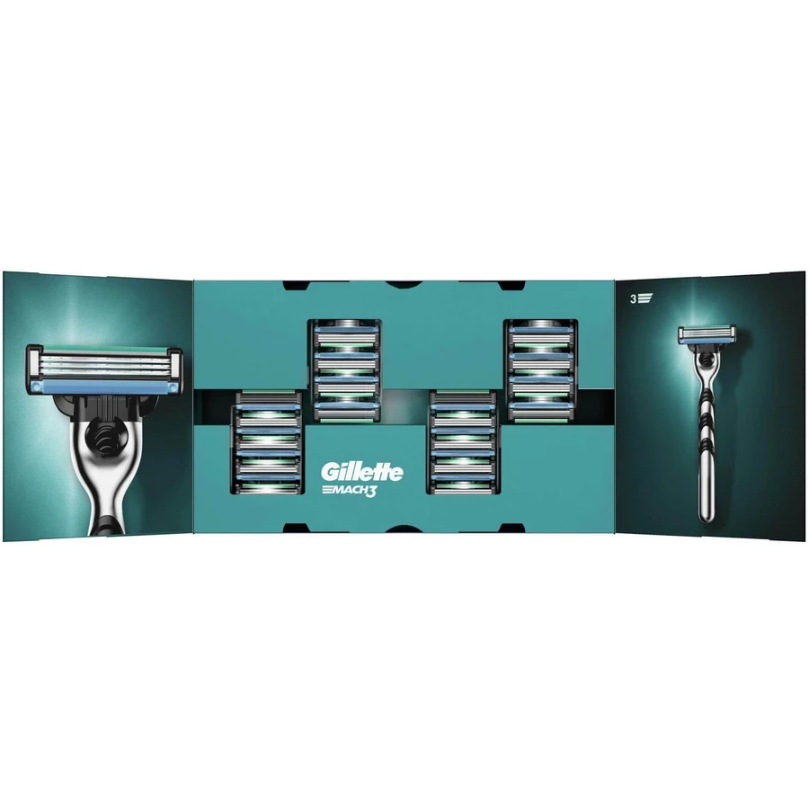 Gillette Mach3 Мужские сменные бритвенные головки 18 шт.: цены и характеристики