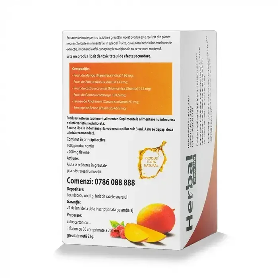 Комплекс MINUS- Herbal New Life для контроля веса, 30 таблеток: цены и характеристики