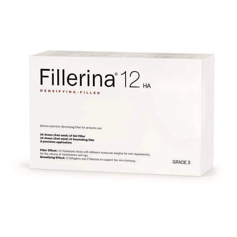 Fillerina 12HA Densifying GRAD 3 Intensive Filler Filling Treatment, 14 + 14 доз, Labo: цены и характеристики