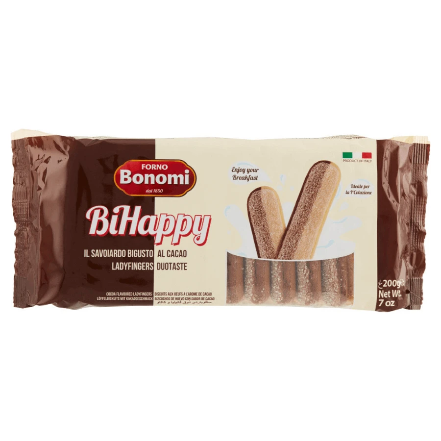 Piscoturi Forno Bonomi Два вкуса, 200 г, Savoiardi: цены и характеристики