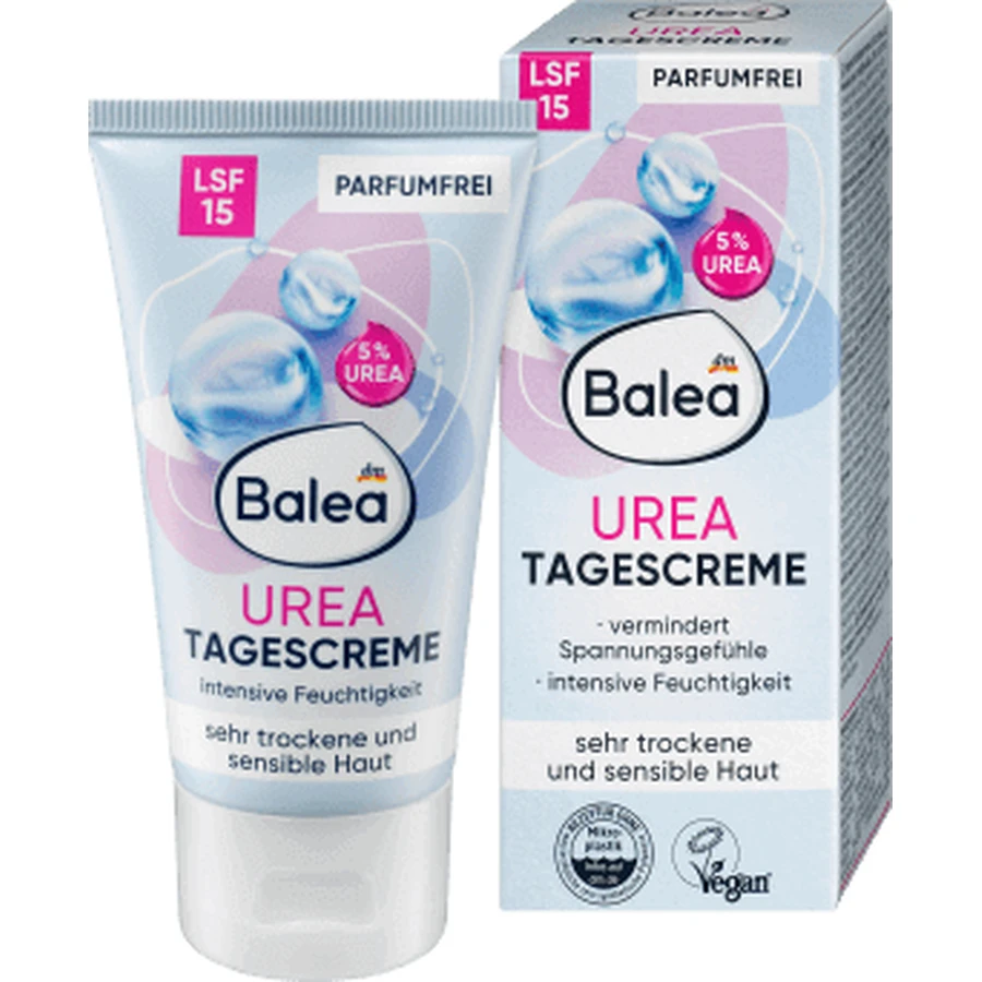 Balea Крем для лица с мочевиной и SPF15, 50 мл: цены и характеристики