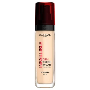 Тональний крем L'Oreal Infaillible 32H Fresh Wear 15, стійкий до перенесення світла, 30 мл, L'Oreal Infaillible 32H Fresh Wear 15, стійкий до перенесення світла, 30 мл