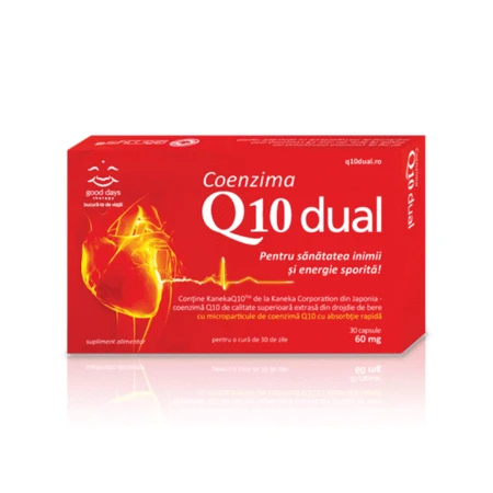 Коензим Q10 Дуал 60 мг Good Days Therapy Coenzyme Q10 Dual, 30 капсул: ціни та характеристики