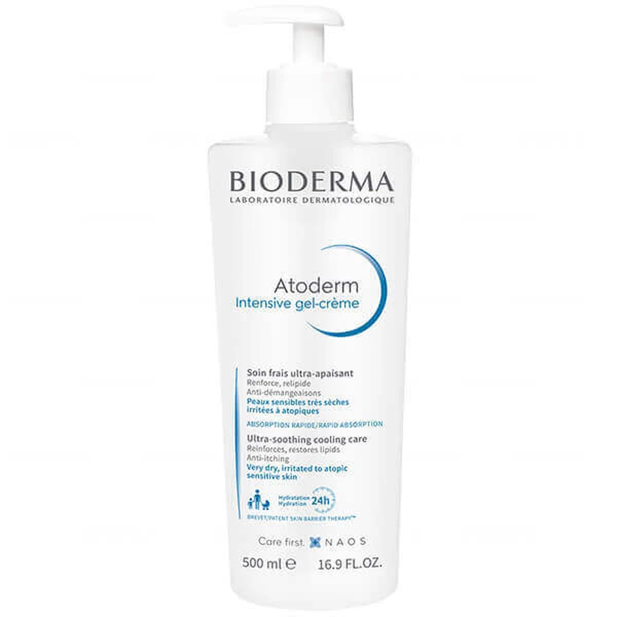 Bioderma, Atoderm Intensive, эль-крем, 500 мл: цены и характеристики