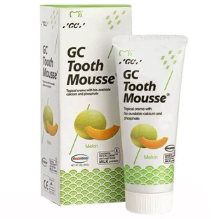 GC Tooth Mousse, паста для местного применения, со вкусом дыни, без фтора, 35 мл