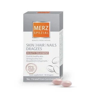 Кожа, волосы и ногти, 60 таблеток, Merz Pharmaceuticals