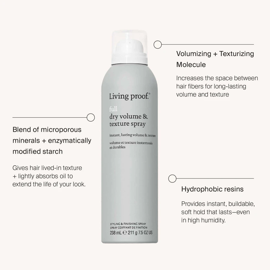 Living Proof Full Dry Volume & Texture Spray 238 мл: цены и характеристики