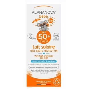 Alphanova Bebe, сонцезахисний крем, гіпоалергенний, SPF 50+, 50 мл ПОЛАМАНА УПАКОВКА