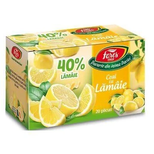 Чай з лимоном 40%, 20 пакетиків, Fares