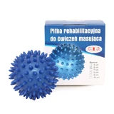 Массажный мяч для восстановления Antar синий, 6 см, 1 штука, Biogenetix